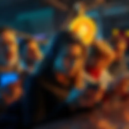Group of people looking upset while using their phones, expressing frustration over lost access to their crypto accounts