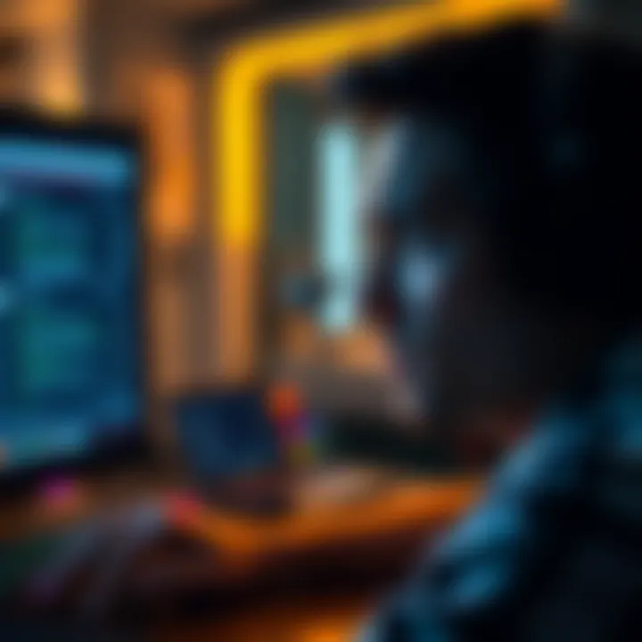 A person looking at a computer screen with a frustrated expression, trying to delete their account, with error messages visible on the screen.