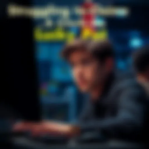 A person with a disappointed expression staring at a computer, symbolizing the struggle to claim a fortunate reward.