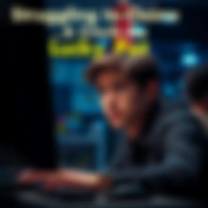 A person with a disappointed expression staring at a computer, symbolizing the struggle to claim a fortunate reward.