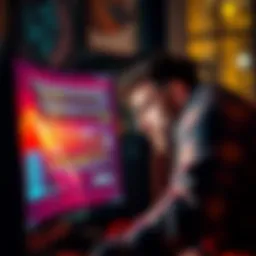 A person looking frustrated at their computer screen while encountering an ad reward issue.