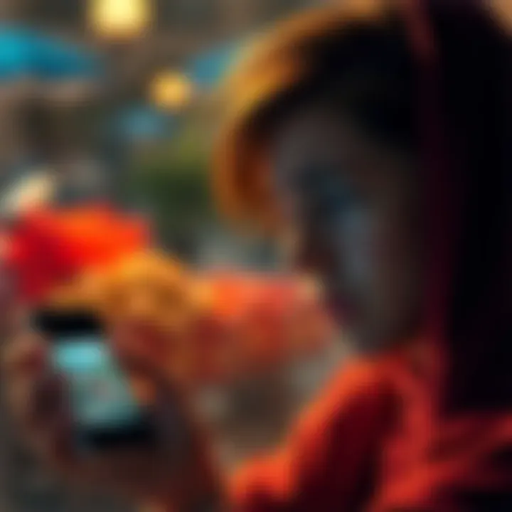 A person with a frustrated expression viewing Doordash ads on a phone, showing a screen with an ad playing.