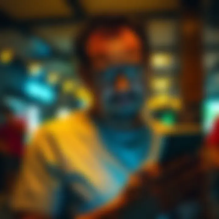 An Irish Revolut account holder looks worried while trying to access funds on their phone in the Philippines.