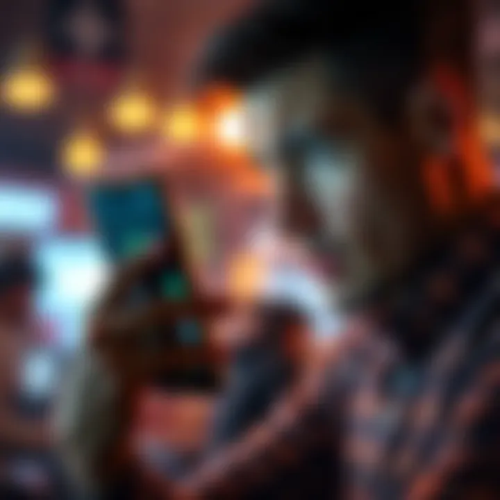 A person looking frustrated at their Android phone screen, showing unwanted apps downloaded due to aggressive ads