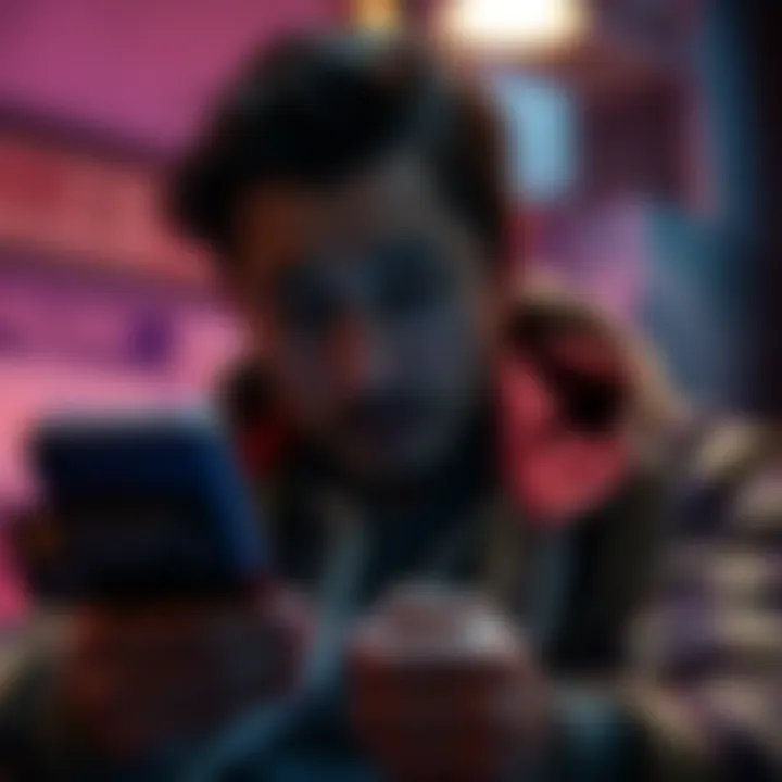 A user looks disappointed while using Coinbase Wallet on their phone, showing a screen with error messages and lost funds.