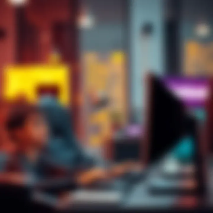A frustrated person sits in front of a computer, looking confused while trying to access their funds on Coinbase.