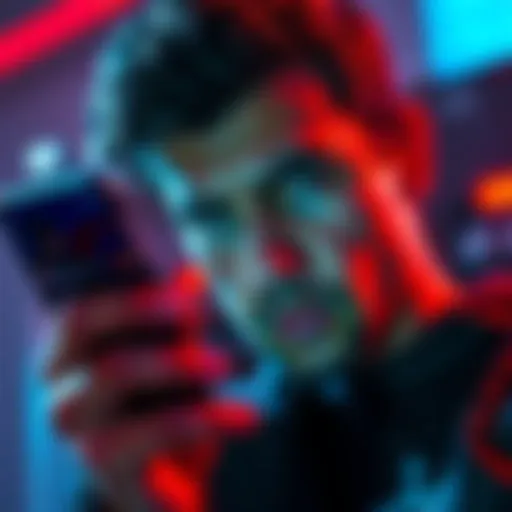 A person looking at a phone screen with a confused expression, showing a message about declined Bitcoin deposits on the Revolut app.