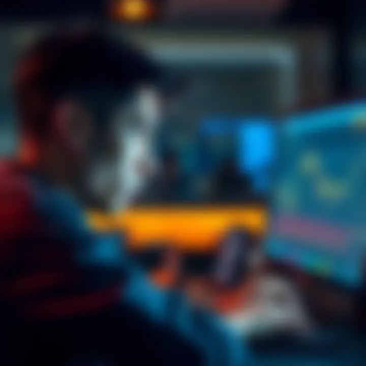 A person looking at their computer screen with a frustrated expression, indicating issues during a withdrawal process on a crypto exchange.