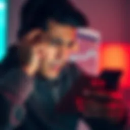 Person looking stressed while checking their account on a phone, expressing frustration over locked funds and poor customer support from Gemini.