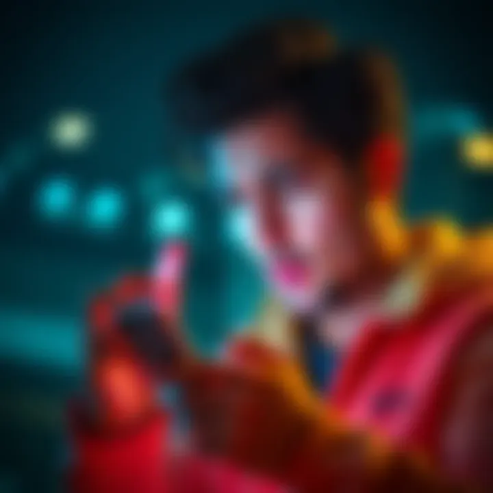 A person looks frustrated while checking recurring payments on the Revolut banking app on their phone, showing conflicting information on subscriptions.