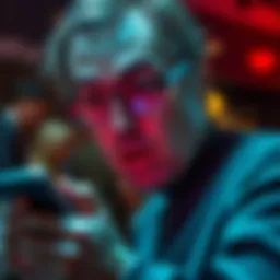 A person showing frustration while looking at ads on their smartphone, highlighting concerns about poor ad management in apps.