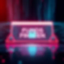 A visual representation of a locked account screen with warning symbols, symbolizing frozen funds on Bybit due to an AML review