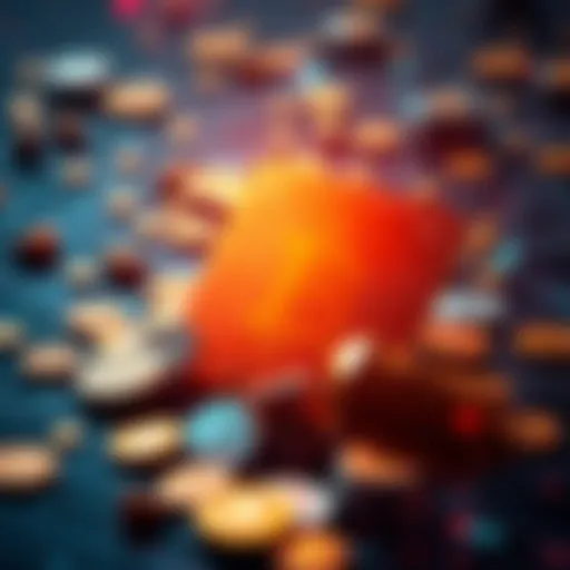 A graphic showing digital currency trapped in a migration process, symbolizing frustration and urgency for support