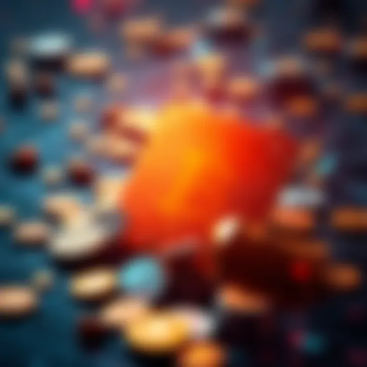 A graphic showing digital currency trapped in a migration process, symbolizing frustration and urgency for support