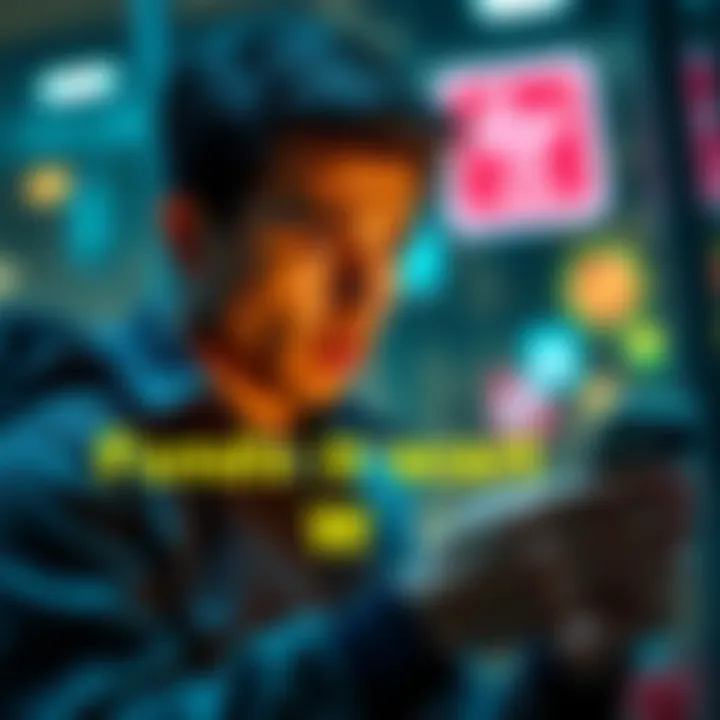 Person looking worried while checking their phone for wallet recovery options