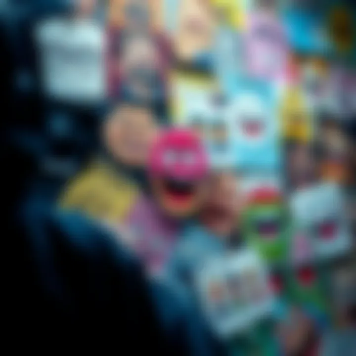 A colorful collage of popular online memes showcasing laughter and humor trends