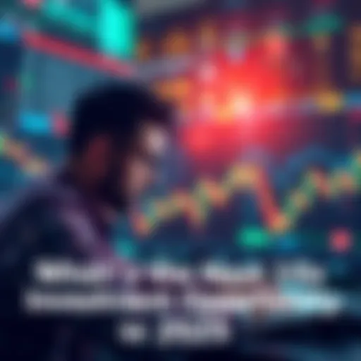 A person analyzing stock market charts and graphs, looking for potential investment opportunities.