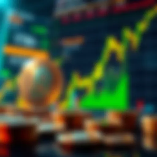 Graphic showing popular meme coins like Mog and Bonk with market trends and charts