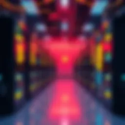 Future of Proof-of-Work A visual representation of a digital mining setup with computer rigs and Bitcoin symbols surrounded by energy graphics, depicting the concept of Proof-of-Work in 2026.