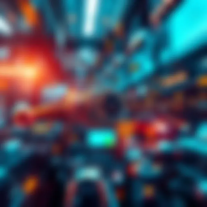 A collage of emerging technologies and market trends