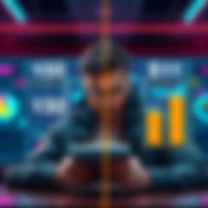 A player analyzing earnings from owning parcels in a game, with 150 parcels on one side and 151 on the other side, showing a drop in earnings