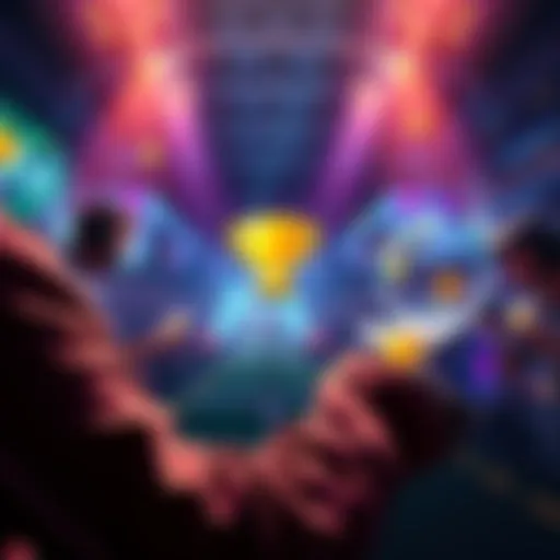 A player receiving rewards in a video game, showcasing the excitement of reaching a milestone