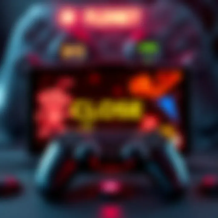 A colorful advertisement featuring a gaming console and a close button, celebrating Reddit's new 10-second ad for gamers.