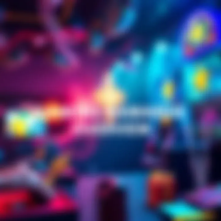 A visual representation of gaming rewards, showcasing common mode rewards and exciting prizes in a colorful gaming environment.