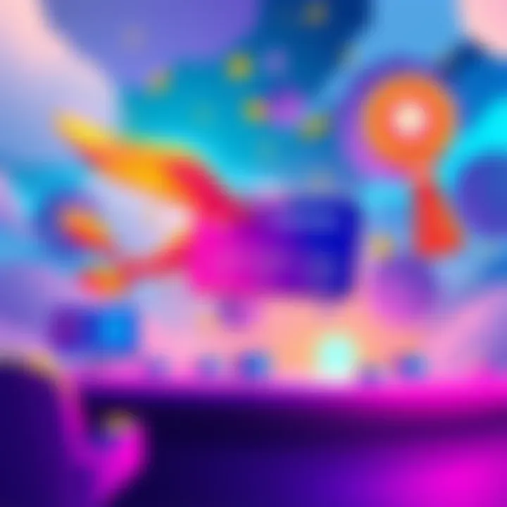 Illustration representing referral bonuses and credit card applications