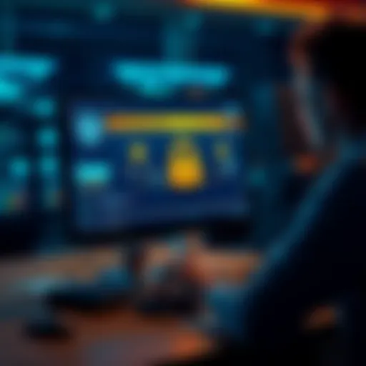 A person setting up a security passkey on their computer for their Gemini account.