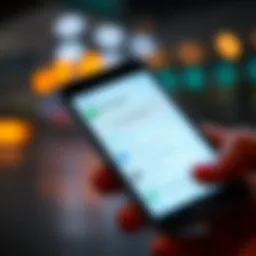 A smartphone displaying the Gemini app with highlighted recovery options for deleted chats
