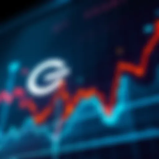 Gemini Exchange Logo and Falling Graph Gemini Exchange logo with a downward trending stock graph, symbolizing an 85% drop in share price