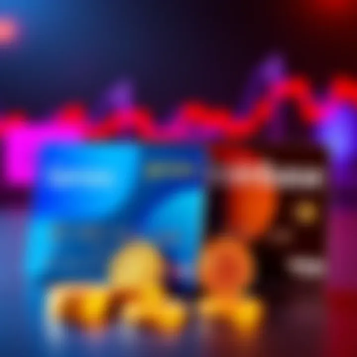 Gemini Credit Card and Coinbase Card comparison Side-by-side view of the Gemini Credit Card and Coinbase Card with Bitcoin symbols and rewards icons