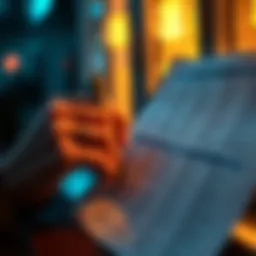 A person selecting words from a printed list to create a secure seed phrase using the BIP 39 method.