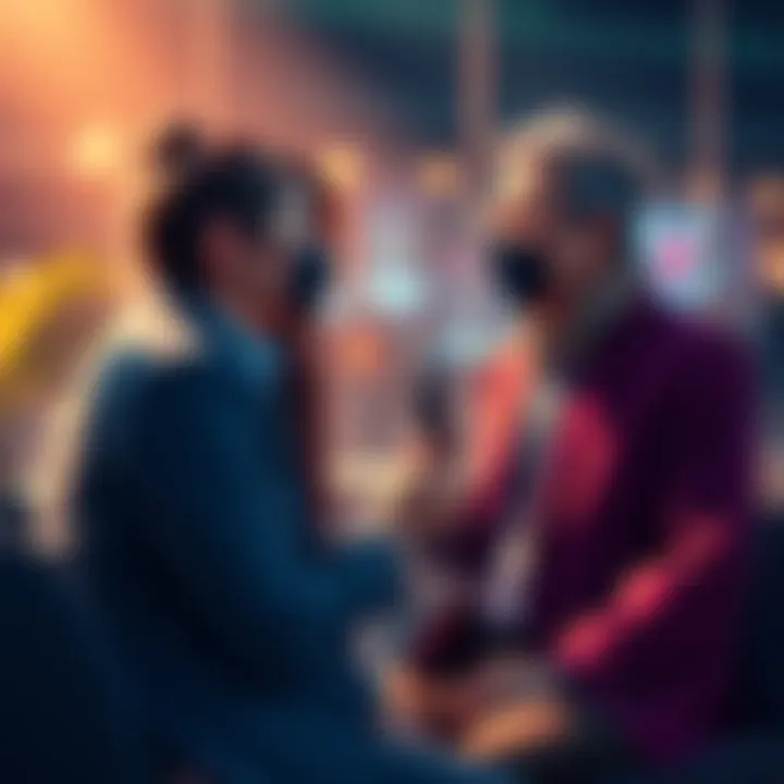 Gianna interviewing VyFinance CEO Steven Ward about new features for decentralized exchanges