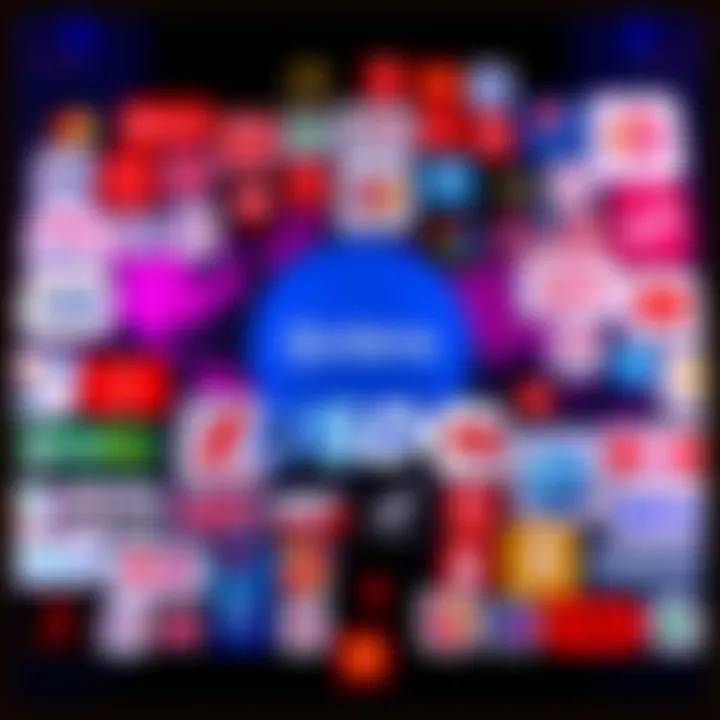 A collage of various international merchant logos that accept USDC on Solana, including e-commerce sites and retail brands.