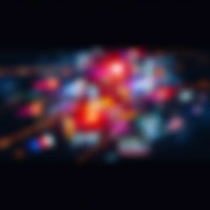 A vibrant collage depicting diverse global events and issues that shape our world today, symbolizing interconnectedness and urgency.