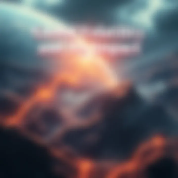 Global Volatility and Its Impact A visual representation of global uncertainty and change, highlighting shifting landscapes and evolving perceptions.