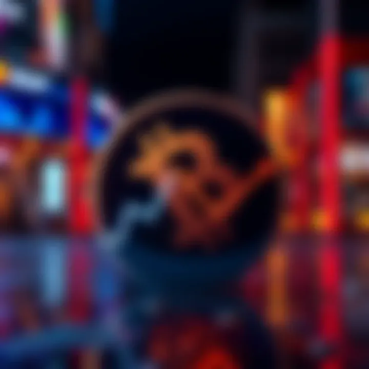 Goldman Sachs logo with a downward trend graph representing a 45% loss in Bitcoin investments