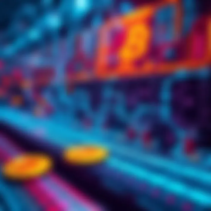 A visual representation of Google Quantum Computing with Bitcoin symbols, highlighting security concerns over digital currencies.