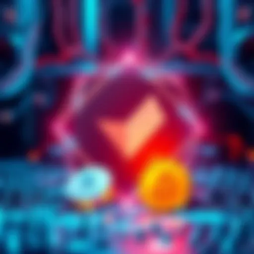 Illustration showing Google Quantum logo with cryptocurrency symbols like Bitcoin and Ethereum, highlighting the connection between quantum computing and the crypto sector.