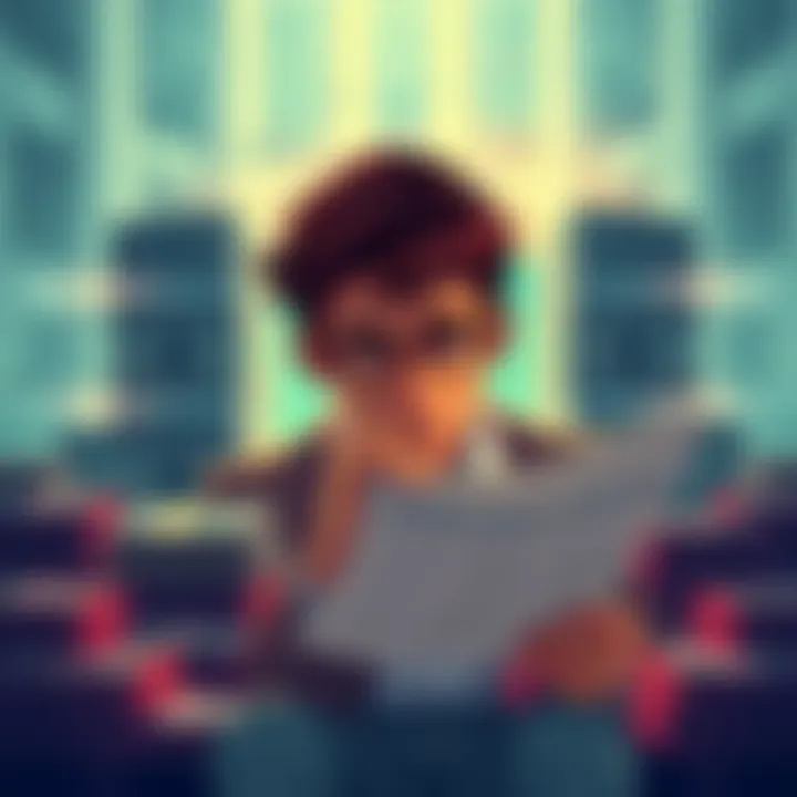 Visual representation of government debt surpassing $38 trillion, showing stacks of money and a worried person looking at financial documents.