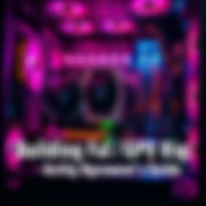 A sleek GPU rig showcasing the 4070 Ti graphics card with multiple GPUs, symbolizing growth and power.