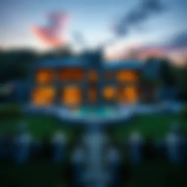 Billionaire Grant Cardone's luxury villa listed for sale, showcasing its beautiful architecture and surrounding landscape