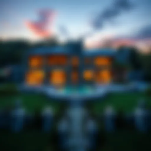 Billionaire Grant Cardone's luxury villa listed for sale, showcasing its beautiful architecture and surrounding landscape