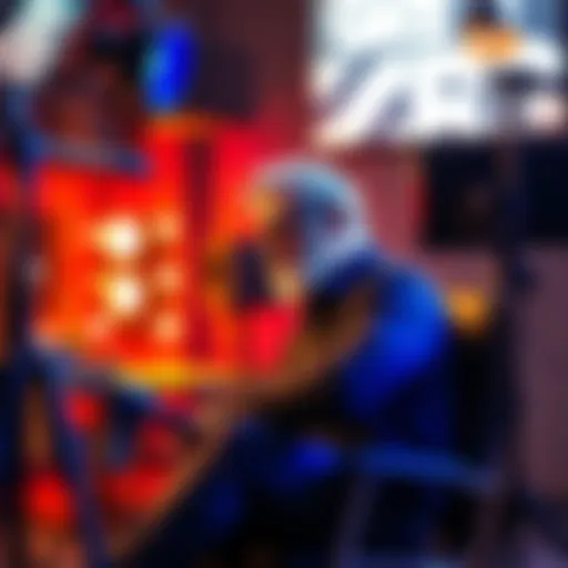 Gregg Bell in Interview Gregg Bell sitting in a studio during an interview, sharing his thoughts on the industry and his career.