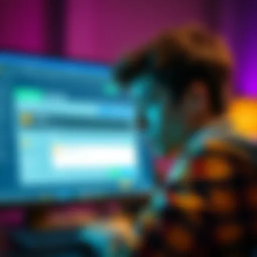 A person looking at a computer screen with a worried expression, showing a cryptocurrency wallet with a pending transfer, reflecting on the dangers of NFT exploits.