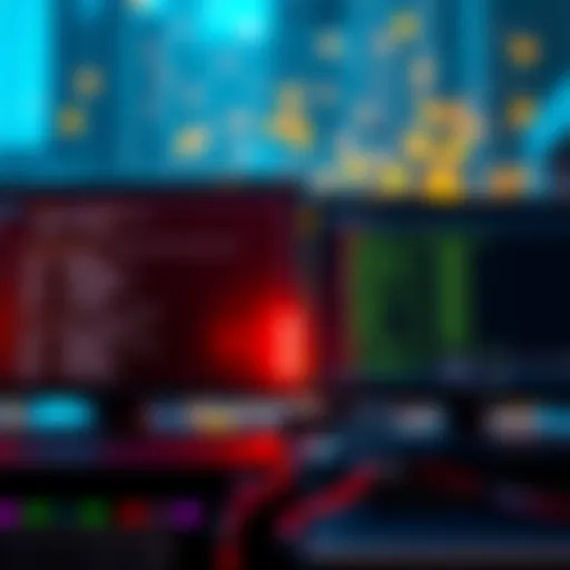 A side-by-side comparison of a GUI wallet display and a CLI command line interface, highlighting their differences in mining speed.