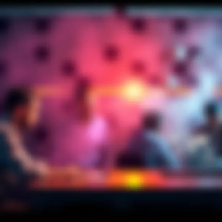 A visual representation of the shift in content strategy from free to subscription-based access, depicting Guy's portfolio and community reactions.