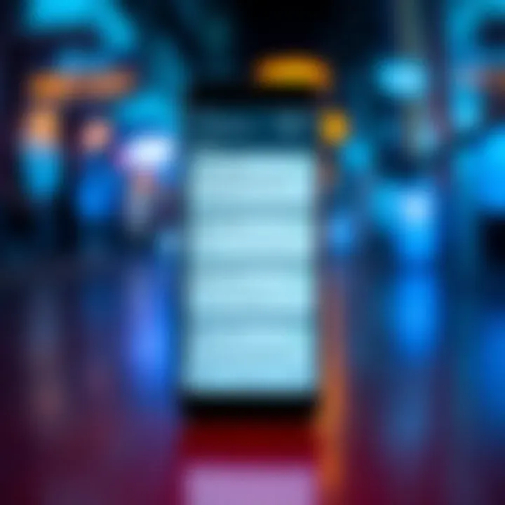 A mobile phone displaying real-time Gwei notifications with battery and data indicators visible.